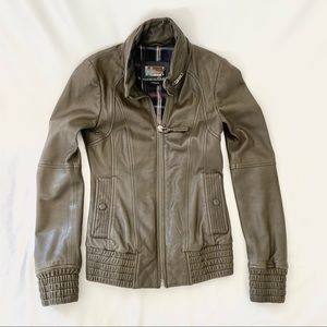 Mackage leather jacket exclusively for Aritzia